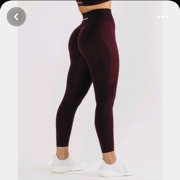 Alphalete Other - Black Cherry Amplify Leggings size Large BNIB